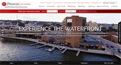 Desktop Screenshot of oshkoshwaterfronthotel.com